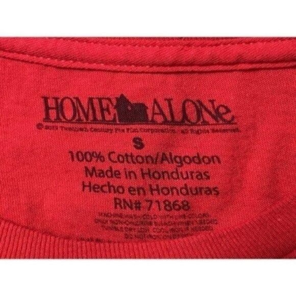 Home Alone Merry Christmas Ya Filthy Animal Short Sleeve Red T Men’s S Women’s L - Picture 5 of 5